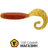 Силиконовая приманка Reins Fat G Tail Grub 2" 566 Motor Oil Red Flake, 20шт. (1552.03.82)