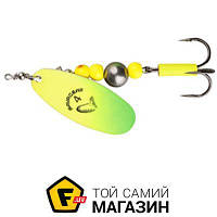 Блесна Savage Gear Блестная Caviar Spinner #4 14g 07-Fluo Yellow/Chartreuse (42316)