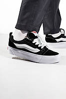 Vans Knu Skool Platform Black/White 36