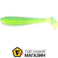 Силиконовая приманка Keitech Swing Impact Fat 3.8" 424 Lime Chartreuse (1551.00.86)