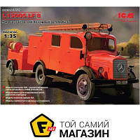 Модель 1:35 пожарная - ICM - Германский легкий пожарный автомобиль L1500S LF 8 1:35 (ICM35527) пластмасса