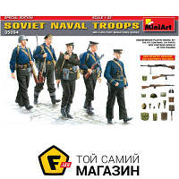 Модель 1:35 - Miniart - Soviet Naval Troops. Special Edition (MA35094) пластмасса