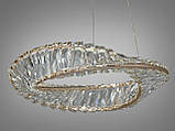 Кришталева світлодіодна люстра 548/400G, фото 2