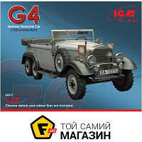 Модель 1:24 автомобили - ICM - Автомобиль немецкого руководства II MB Typ G4 1:24 (ICM24011) пластмасса