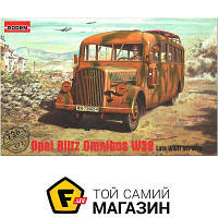 Модель 1:72 автобусы - Roden - Opel Blitz Omnibus model W39 (RN726) пластмасса