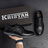 Туфлі чоловічі класичні, чорні шкіряні туфлі з натуральної шкіри *114 ч*, фото 2