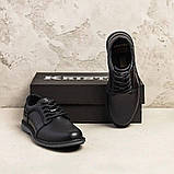 Туфлі чоловічі класичні, чорні шкіряні туфлі з натуральної шкіри *114 ч*, фото 5