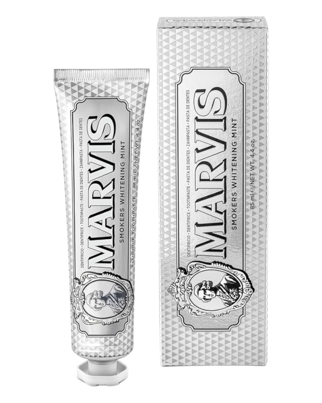 Зубна паста Marvis Smokers Whitening Mint відбілююча м'ята для курців 25 мл, фото 1