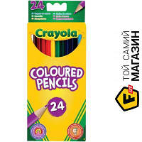 Crayola 24 цветных карандаша; 3+ (3624)