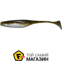 Силиконовая приманка Big Bite Baits Swimming Jerk Minnow 4" Watermelon Red Ghost, 10шт. (1838.00.10)