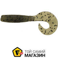 Силиконовая приманка Big Bite Baits Finesse Grub 3" Smoke Salt Pepper, 10шт. (1838.01.06)