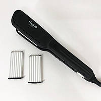 Праска для волосся з терморегулятором MAGIO MG-679 | Гофре плойка прасок для волосся | JR-107 Професійна праска