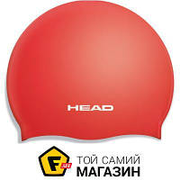 Шапочка для плавания Head S ilicone Flat Jr. красный (455006/RD)