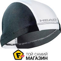 Шапочка для плавания Head SPANDEX LYCRA JR CAP (черно-белый) (455126/BKWH)