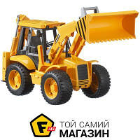 Трактор Bruder Дорожный погрузчик с экскаватором JCB 4CX, 1:16 (02428)