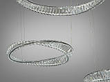 Кришталева світлодіодна люстра 548A/800+600+400CH, фото 5