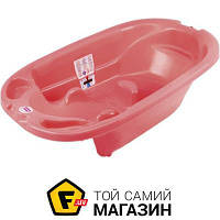 Ванна для купання дітей Ok Baby Onda рожевий (38236640) — рожевий пластик