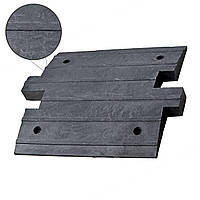 Лежачий поліцейський полімерний ЛПП470 чорний - основна секція (55-2221)