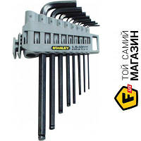 Набор ключей Stanley Hex grip 1.5-10мм, 9шт. (0-89-904)