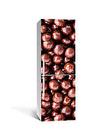 Наклейка на холодильник Zatarga «Шоколадные шарики» 650х2000 мм виниловая 3Д наклейка декор н SP, код: 6443723