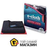 Суха серветка, ганчірка для поверхонь із каменю E-Cloth Granite Pack (204140) вологопоглинальна, не