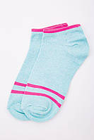 Женские короткие носки мятного цвета с полосками 167R221-1 Ager 36-40 PM, код: 8236521