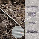 Декоративная ПВХ плита 600х600х3мм Сірий темно-сірий мармур (S) SW-00001628, фото 2