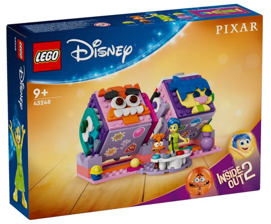Конструктор LEGO Disney Кубики емоцій із Думками навиворіт 2 від Pixar 394 деталей (43248)