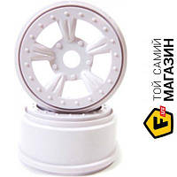 Аксессуары для кузова Himoto 8E132W White Rims For Short Course Truck 2P (822001W)