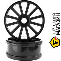 Аксессуары для кузова Himoto 1:8 Black Rims For Buggy 2P (821001B)