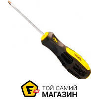 Стандартная 75 одна отвертка Mastertool Плоская SL5x75мм (48-5575) шлицевая (Slotted)