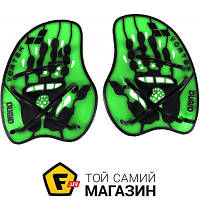 Лопатки для плавания Arena Vortex Evolution Hand Paddle M, lime/black (95232-65)