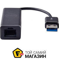 Сетевая карта Ethernet Dell USB 3 to Ethernet PXE (470-ABBT)