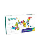 Конструктор магнітний Magnetic DIY CH1036 61 елемент з кульками Різнокольоровий, фото 5
