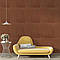 Самоклеюча декоративна настінно-стельова 3D панель коричневі хвилі 700x700x7мм (366) SW-00000849, фото 5