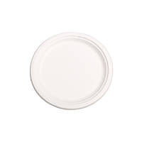 Тарелка круглая бумажная белая 22 см Chinet 125 шт уп (97316) ML, код: 1858895