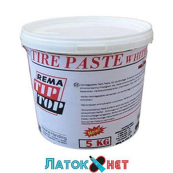 Монтажна паста 5,5 кг біла Tire Paste White Україна