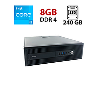 Комп'ютер HP ProDesk 600 G2 SFF/ Core i3-6100/ 8 GB RAM/ 240 GB SSD/ HD 530