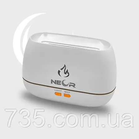 Зволожувач повітря NEOR FLAME AROMA 2ML6 WT нічний світильник, аромадифузор, фото 2