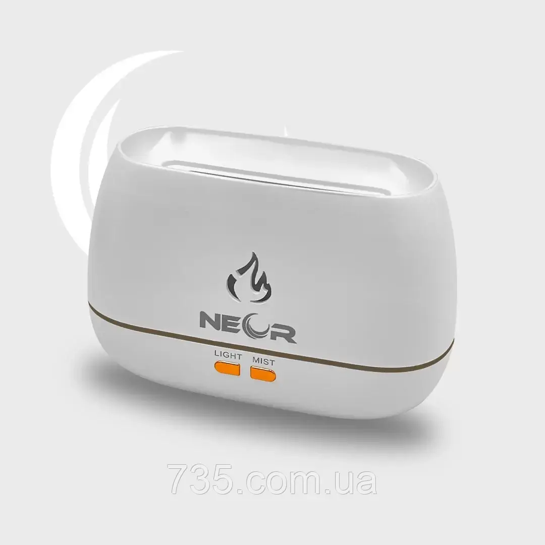 Зволожувач повітря NEOR FLAME AROMA 2ML6 WT нічний світильник, аромадифузор