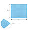 Самоклеюча 3D панель блакитні блоки 700х600х5мм (367) SW-00001465, фото 3