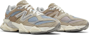 Кросівки New Balance 9060 Mushroom Aluminum Brown Beige Blue - U9060MUS, фото 4