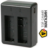 Зарядное устройство PowerPlant Dual SJcam SJ4000 для двух аккумуляторов (DV00DV3408)