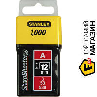 Скобы Stanley Light Duty A 12мм, 1000шт. (1-TRA208T)