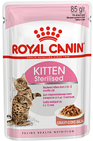 Royal Canin Kitten Sterilised в соусе, 1 шт
