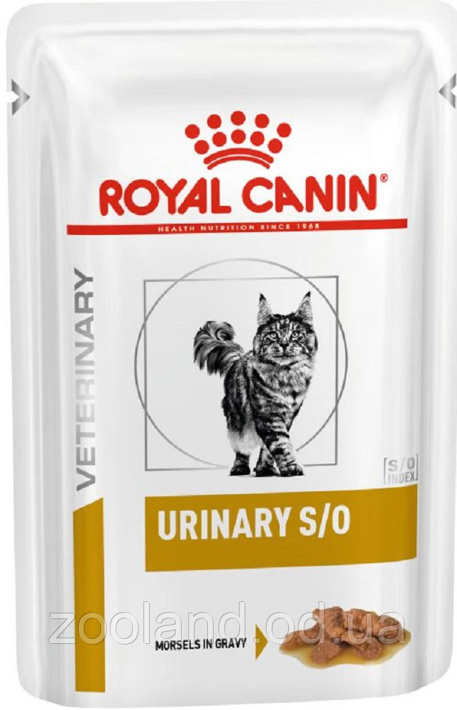 Royal Canin Urinary S/O Feline в соусе, 1 шт - фото 1 - id-p2196732524