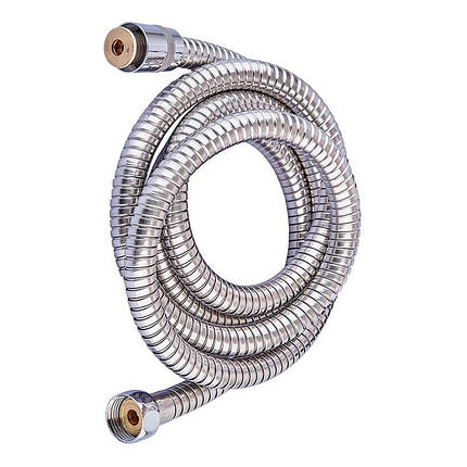 Шланг для лійки душа розтяжний 150-200 Mixxus Chr.F01, фото 3