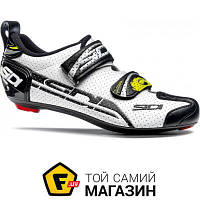 Велообувь Sidi T-4 Air Carbon Composite 46.5, white/black