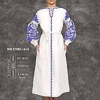 Плаття жіноче ПЖ-ЕТНО-016. Заготовка під вишивку