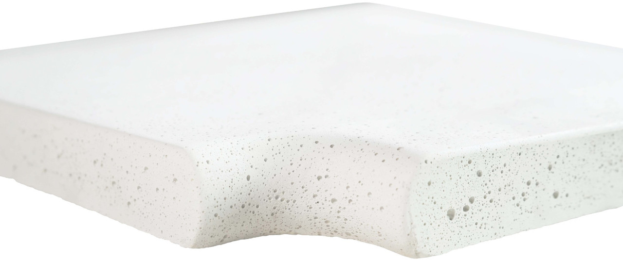 Кутовий копінговий камінь Aquazone Tuff 320x400x50-25 мм, білий (пористий) - фото 2 - id-p2104443820